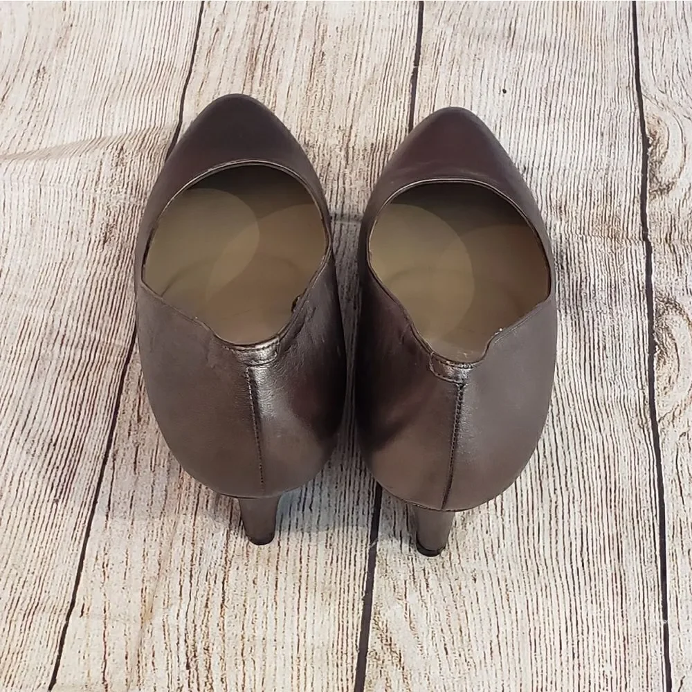 BrunoMagli Metallic Wedges
